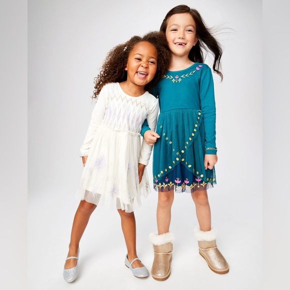 Hanna Andersson Disney Frozen II Collection Dress 2T - Picture 2 of 6